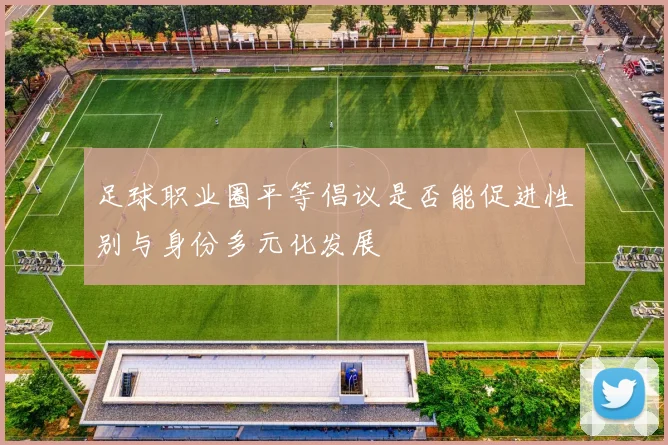 足球职业圈平等倡议是否能促进性别与身份多元化发展